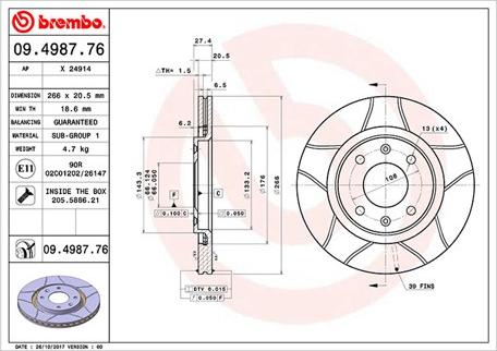 Magneti Marelli 360406017805 - Спирачен диск vvparts.bg