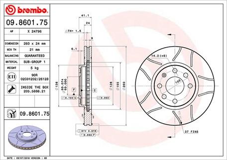 Magneti Marelli 360406039505 - Спирачен диск vvparts.bg