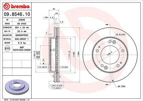 Magneti Marelli 360406030300 - Спирачен диск vvparts.bg