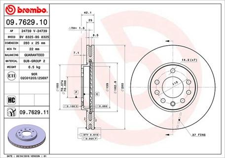 Magneti Marelli 360406038800 - Спирачен диск vvparts.bg