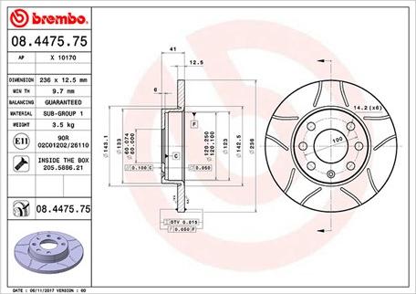 Magneti Marelli 360406037205 - Спирачен диск vvparts.bg