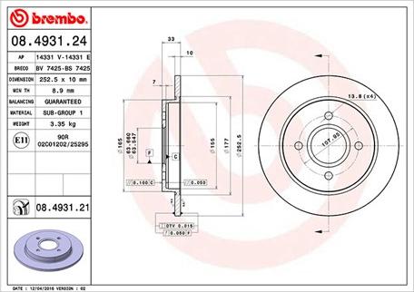 Magneti Marelli 360406024600 - Спирачен диск vvparts.bg