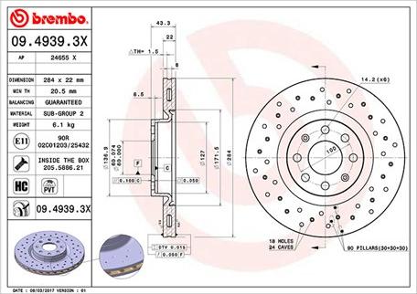 Magneti Marelli 360406024102 - Спирачен диск vvparts.bg