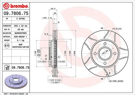 Magneti Marelli 360406026005 - Спирачен диск vvparts.bg