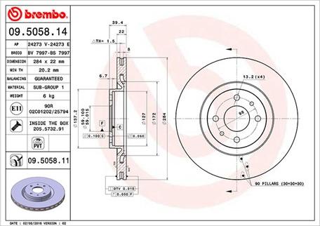 Magneti Marelli 360406028800 - Спирачен диск vvparts.bg