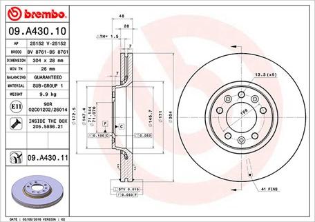 Magneti Marelli 360406075700 - Спирачен диск vvparts.bg