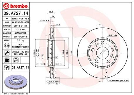 Magneti Marelli 360406077600 - Спирачен диск vvparts.bg