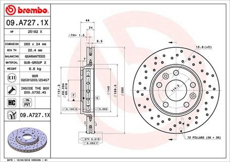 Magneti Marelli 360406077602 - Спирачен диск vvparts.bg