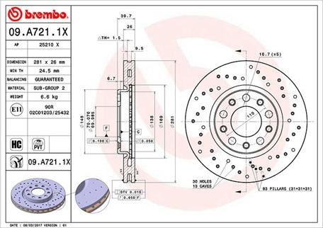 Magneti Marelli 360406142002 - Спирачен диск vvparts.bg