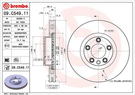 Magneti Marelli 360406166201 - Спирачен диск vvparts.bg