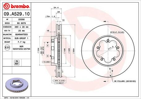 Magneti Marelli 360406105300 - Спирачен диск vvparts.bg