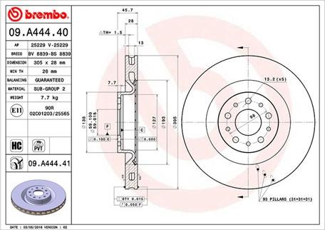 Magneti Marelli 360406106800 - Спирачен диск vvparts.bg