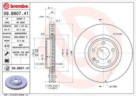 Magneti Marelli 360406113801 - Спирачен диск vvparts.bg