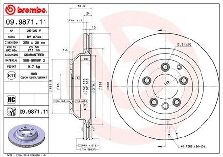 Magneti Marelli 360406112401 - Спирачен диск vvparts.bg