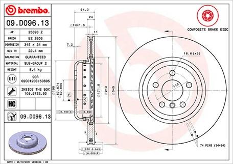 Magneti Marelli 360406132104 - Спирачен диск vvparts.bg