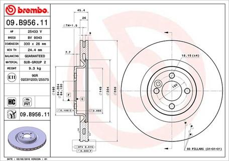 Magneti Marelli 360406123101 - Спирачен диск vvparts.bg