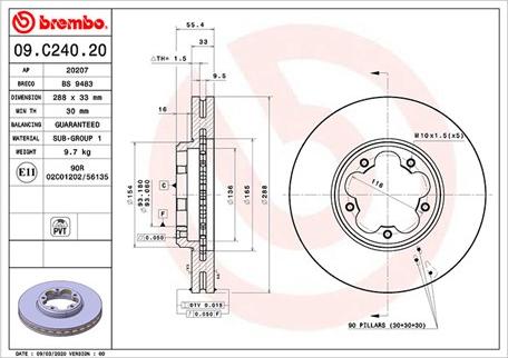 Magneti Marelli 360407100400 - Спирачен диск vvparts.bg