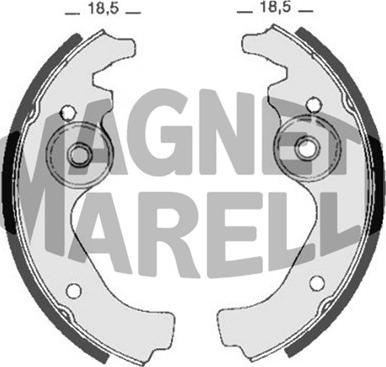 Magneti Marelli 360219198304 - Спирачна челюст vvparts.bg