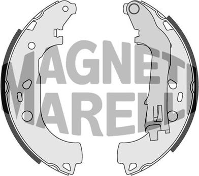 Magneti Marelli 360219198301 - Спирачна челюст vvparts.bg