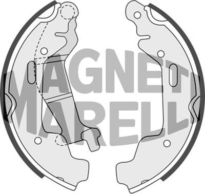 Magneti Marelli 360219198314 - Спирачна челюст vvparts.bg