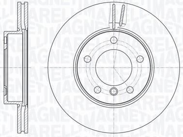 Magneti Marelli 361302040685 - Спирачен диск vvparts.bg