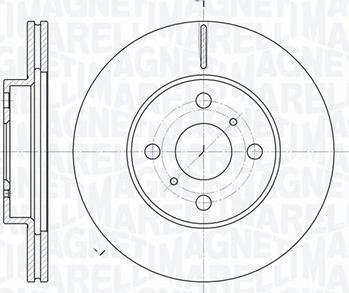 NK 314588 - Спирачен диск vvparts.bg