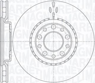 Magneti Marelli 361302040146 - Спирачен диск vvparts.bg