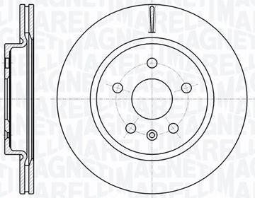 Magneti Marelli 361302040102 - Спирачен диск vvparts.bg