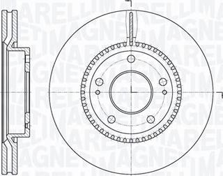 Magneti Marelli 361302040310 - Спирачен диск vvparts.bg