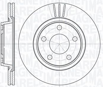 KNECHT KTV851 - Спирачен диск vvparts.bg