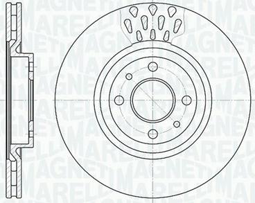 RPK BD1198 - Спирачен диск vvparts.bg