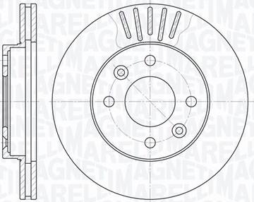 Rotinger RT 1003 T5 - Спирачен диск vvparts.bg