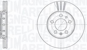Magneti Marelli 361302040220 - Спирачен диск vvparts.bg