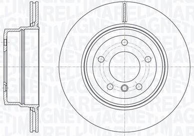 Magneti Marelli 361302040764 - Спирачен диск vvparts.bg