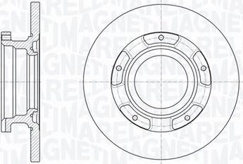 Magneti Marelli 361302040710 - Спирачен диск vvparts.bg