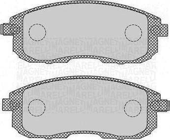 Akebono AN-673WKE - Комплект спирачно феродо, дискови спирачки vvparts.bg