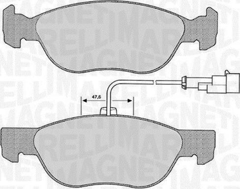 ATE 607067 - Комплект спирачно феродо, дискови спирачки vvparts.bg