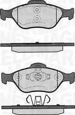 Lemförder 26458 - Комплект спирачно феродо, дискови спирачки vvparts.bg