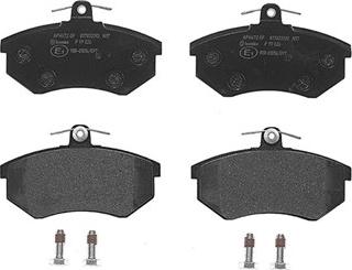 Magneti Marelli 363700499026 - Комплект спирачно феродо, дискови спирачки vvparts.bg