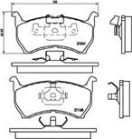 Magneti Marelli 363700449004 - Комплект спирачно феродо, дискови спирачки vvparts.bg