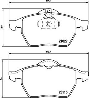 Magneti Marelli 363700459022 - Комплект спирачно феродо, дискови спирачки vvparts.bg