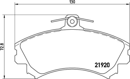 Magneti Marelli 363700450055 - Комплект спирачно феродо, дискови спирачки vvparts.bg