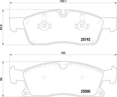 Magneti Marelli 363700450109 - Комплект спирачно феродо, дискови спирачки vvparts.bg