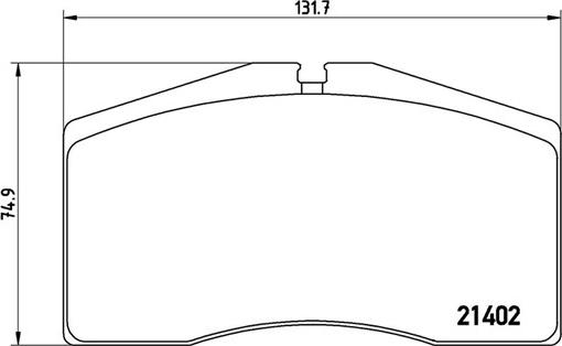 Magneti Marelli 363700465006 - Комплект спирачно феродо, дискови спирачки vvparts.bg