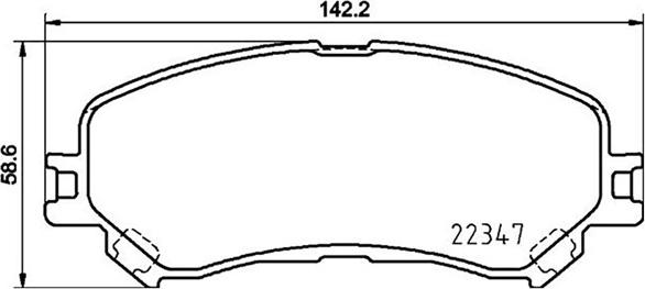 Magneti Marelli 363700468067 - Комплект спирачно феродо, дискови спирачки vvparts.bg