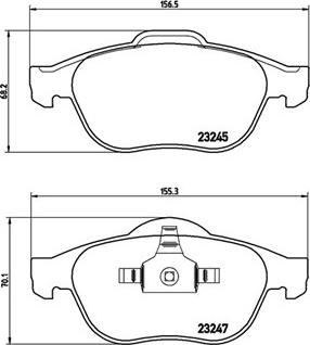 Magneti Marelli 363700468030 - Комплект спирачно феродо, дискови спирачки vvparts.bg