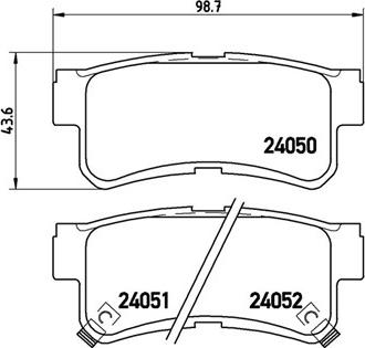 Magneti Marelli 363700415009 - Комплект спирачно феродо, дискови спирачки vvparts.bg