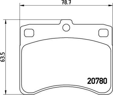 Magneti Marelli 363700416003 - Комплект спирачно феродо, дискови спирачки vvparts.bg