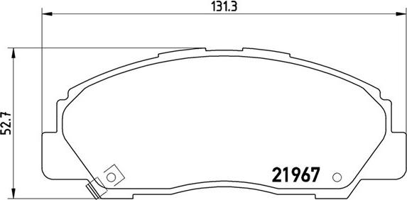 Magneti Marelli 363700416010 - Комплект спирачно феродо, дискови спирачки vvparts.bg