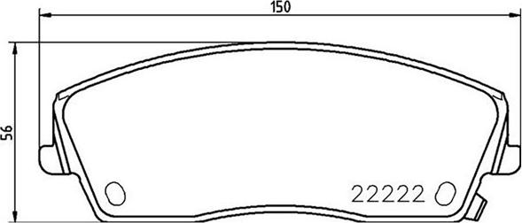 Magneti Marelli 363700411041 - Комплект спирачно феродо, дискови спирачки vvparts.bg